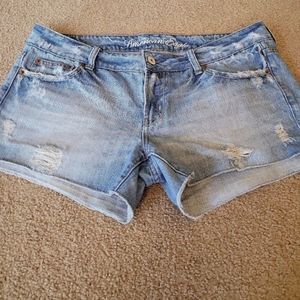 American Eagle Cut Off Jean Shorts